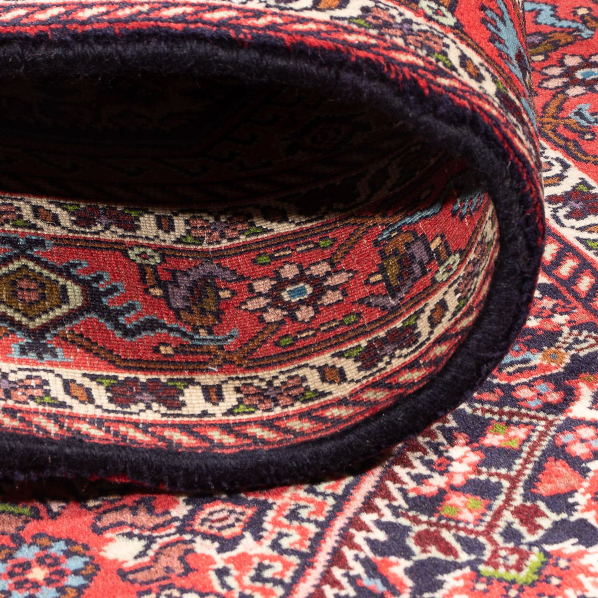 Perski dywan - Bijar - Royal - 152 x 78 cm - czerwony