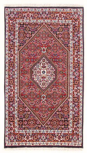 Perski dywan - Bijar - Royal - 138 x 83 cm - czerwony