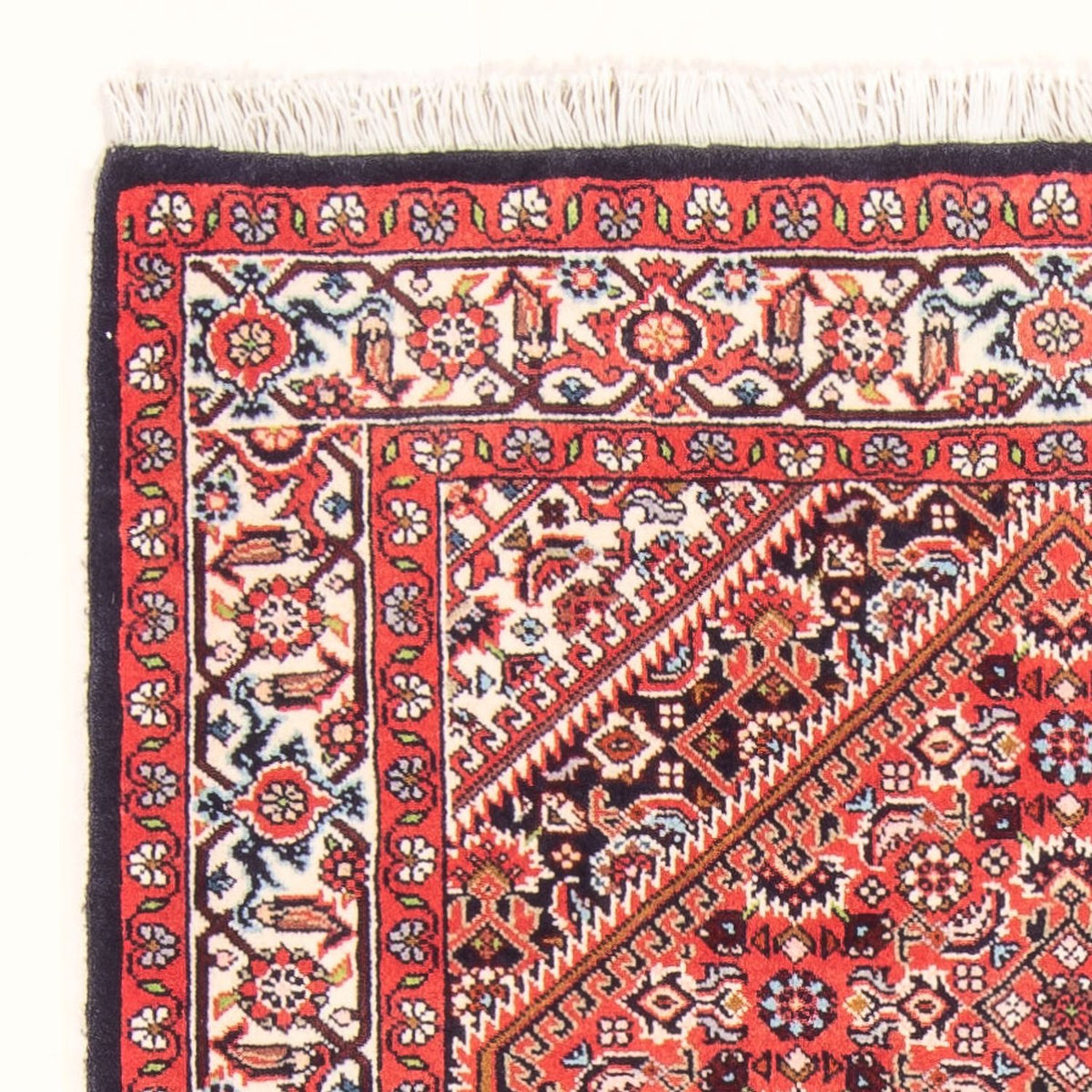 Bidjar - Bukan Dywan 90x144cm - Dywan perski - czerwony