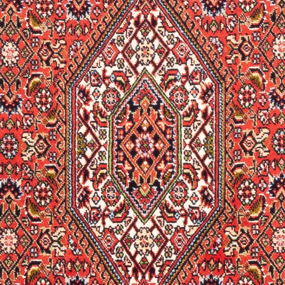 Perski dywan - Bijar - Royal - 140 x 82 cm - czerwony