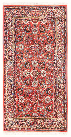Perski dywan - Bijar - Royal - 150 x 84 cm - czerwony