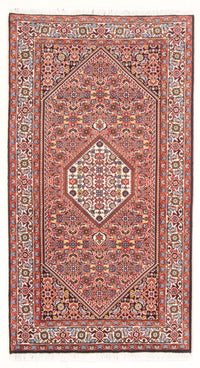 Perski dywan - Bijar - Royal - 144 x 83 cm - czerwony
