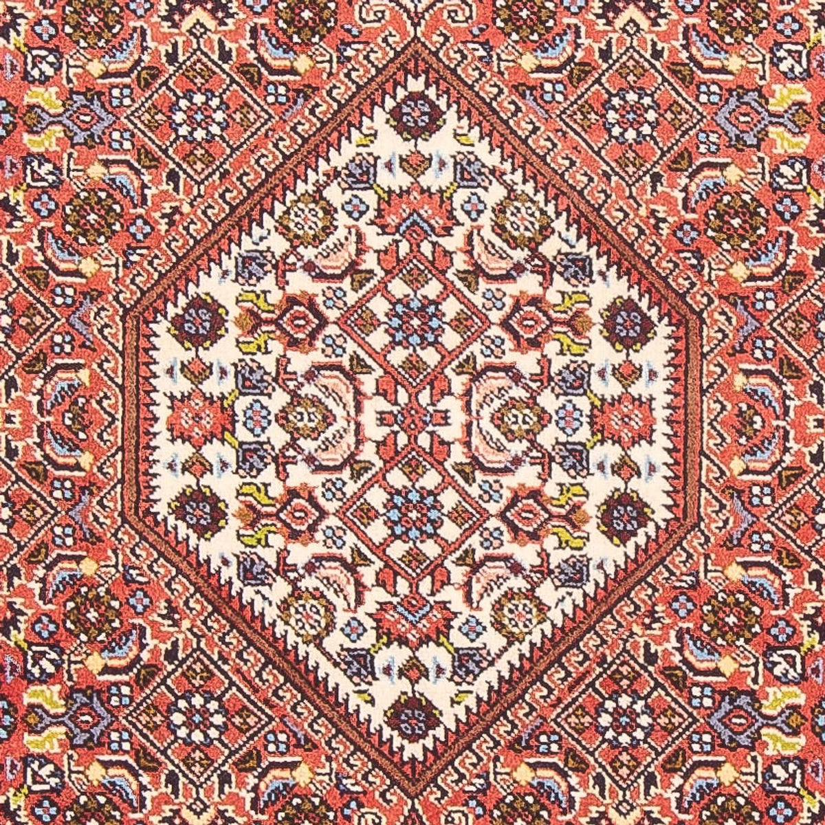 Perski dywan - Bijar - Royal - 144 x 83 cm - czerwony