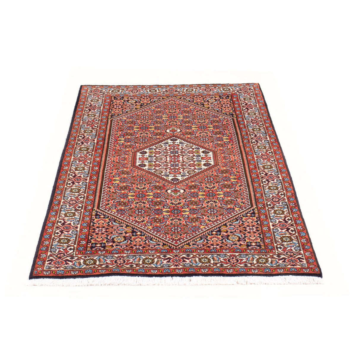 Perski dywan - Bijar - Royal - 144 x 83 cm - czerwony