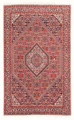 Perski dywan - Bijar - Royal - 142 x 84 cm - czerwony