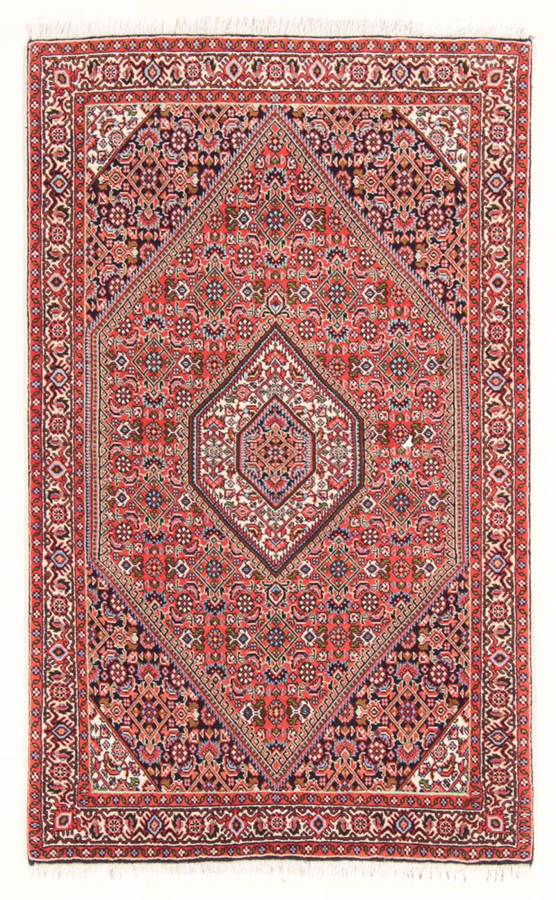Perski dywan - Bijar - Royal - 142 x 84 cm - czerwony