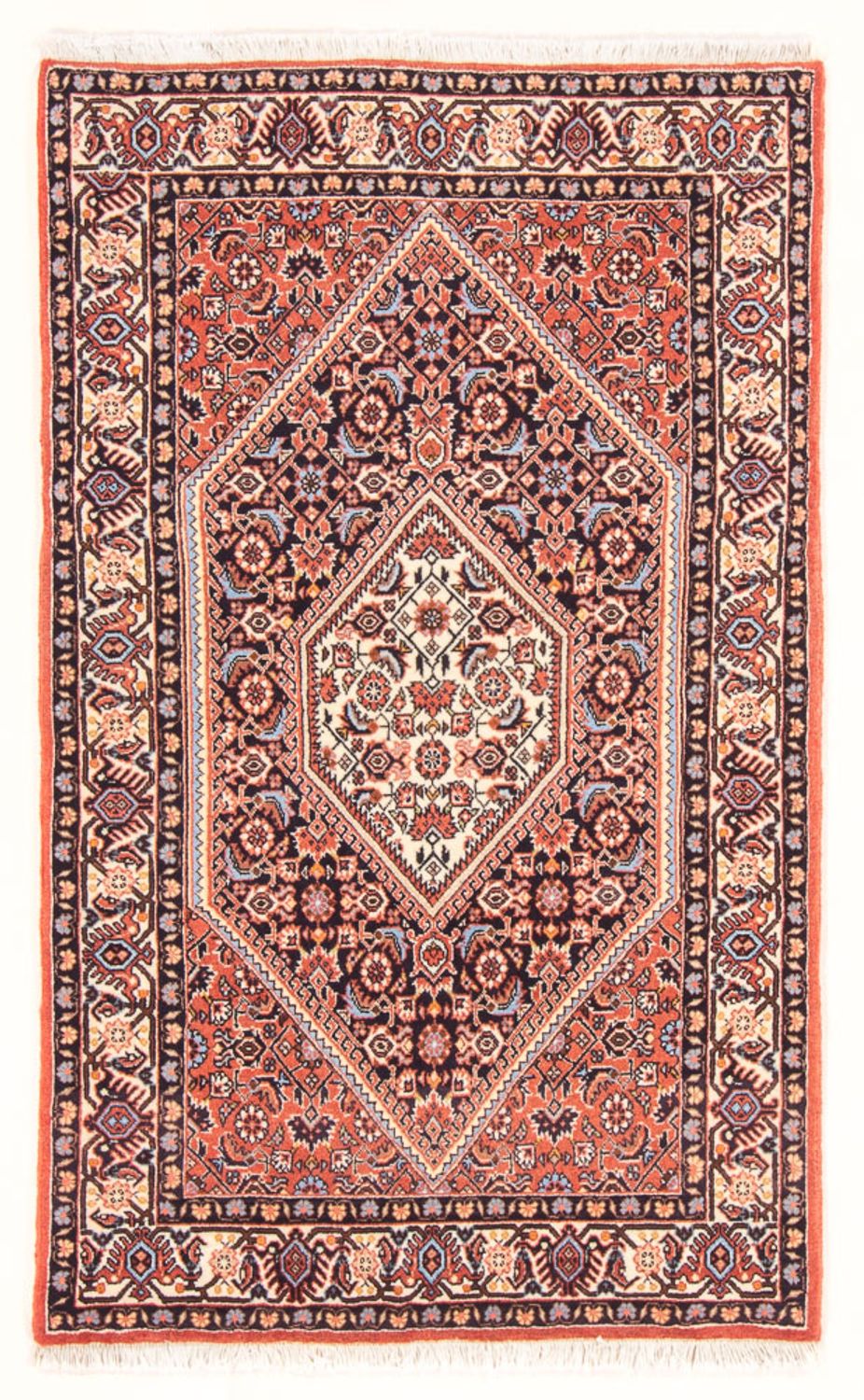 Perserteppich - Bidjar - Royal - 136 x 83 cm - dunkelblau