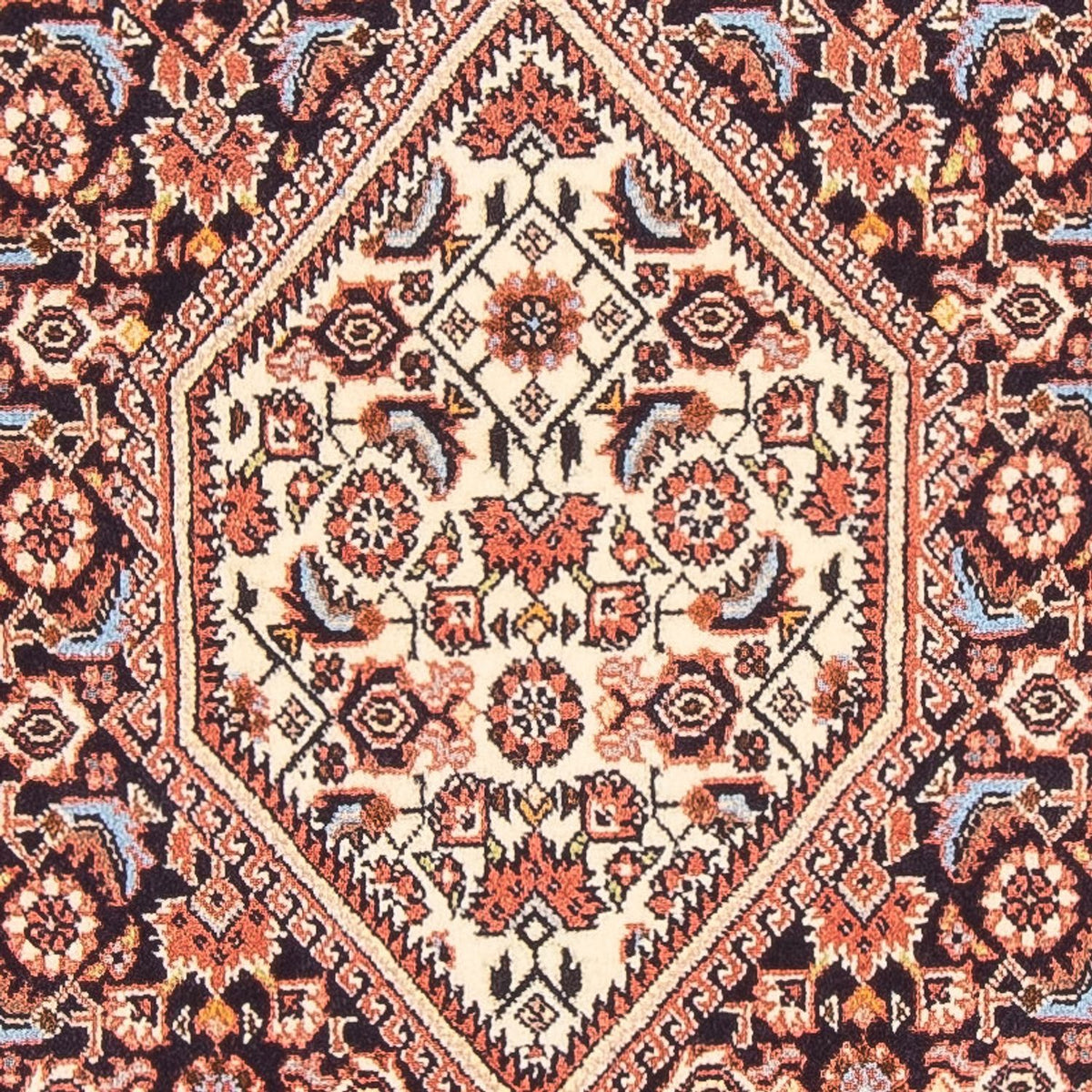 Perserteppich - Bidjar - Royal - 136 x 83 cm - dunkelblau