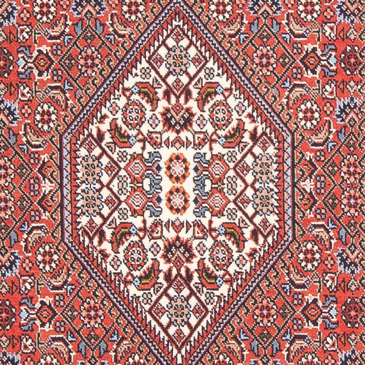 Perski dywan - Bijar - Royal - 145 x 84 cm - czerwony