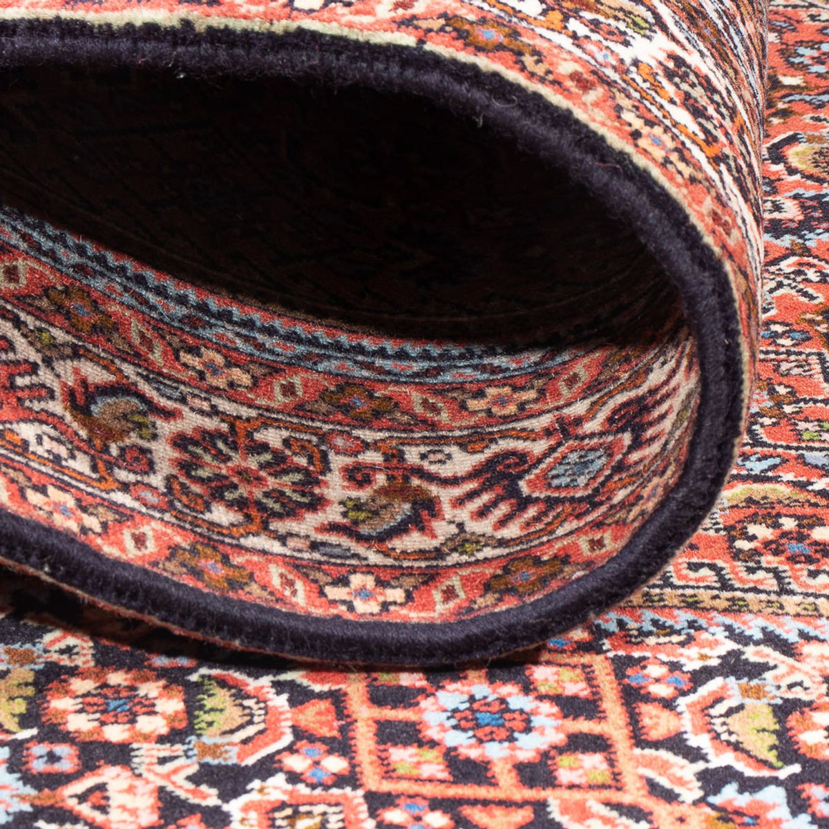 Perski dywan - Bijar - Royal - 143 x 85 cm - czerwony