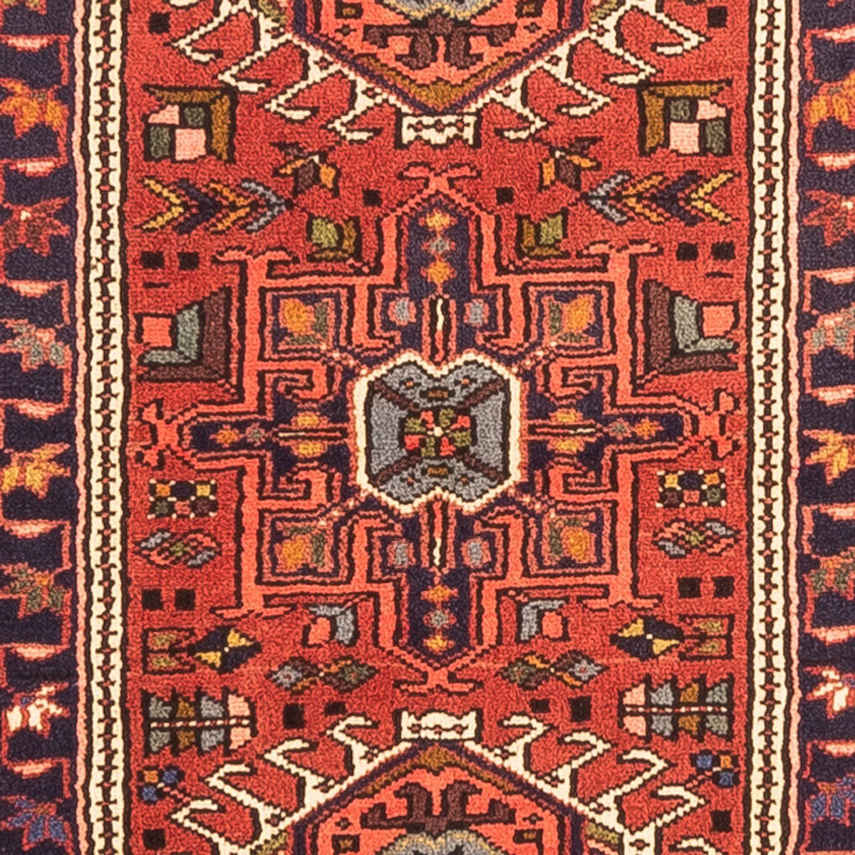 Biegacz Perski dywan - Nomadyczny - 284 x 70 cm - czerwony