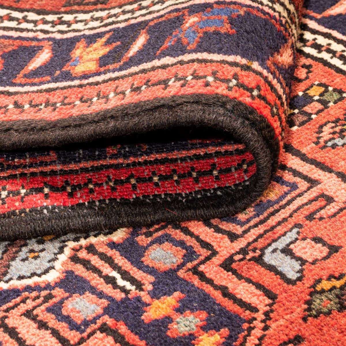 Biegacz Perski dywan - Nomadyczny - 284 x 70 cm - czerwony