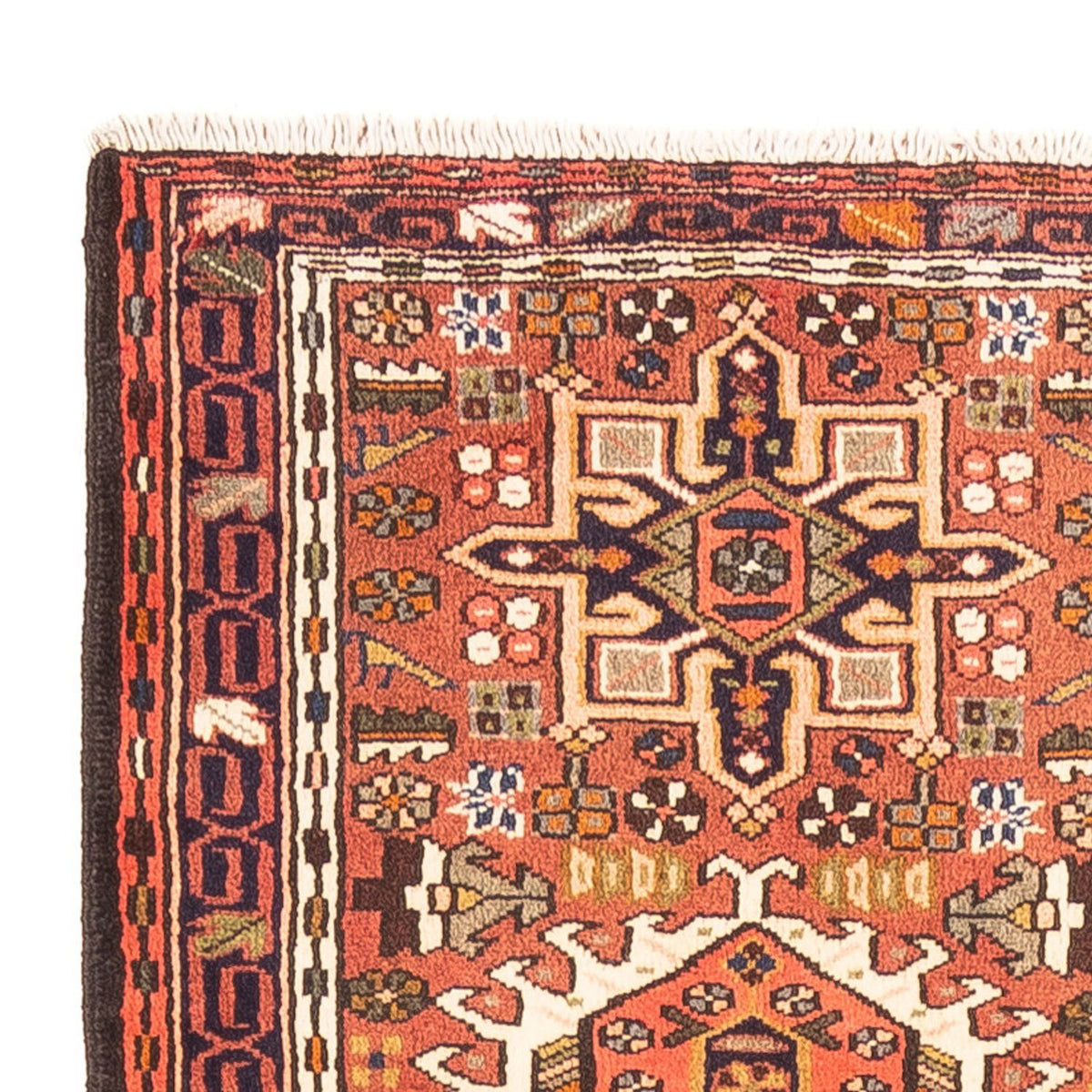 Biegacz Perski dywan - Nomadyczny - 288 x 75 cm - czerwony