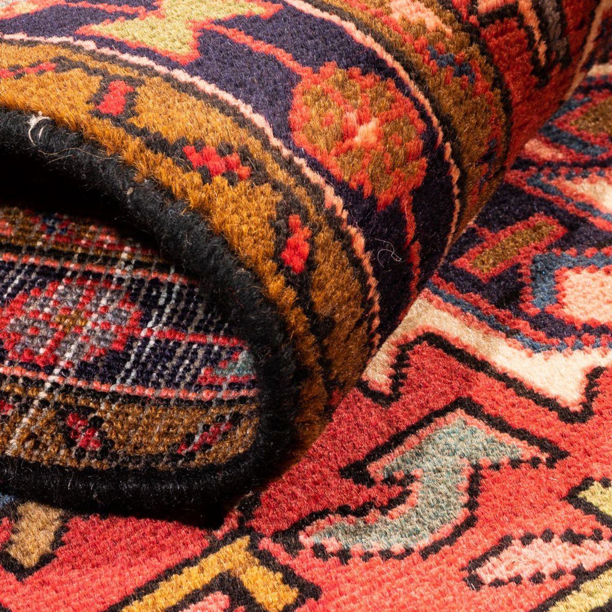 Biegacz Perski dywan - Nomadyczny - 285 x 72 cm - czerwony