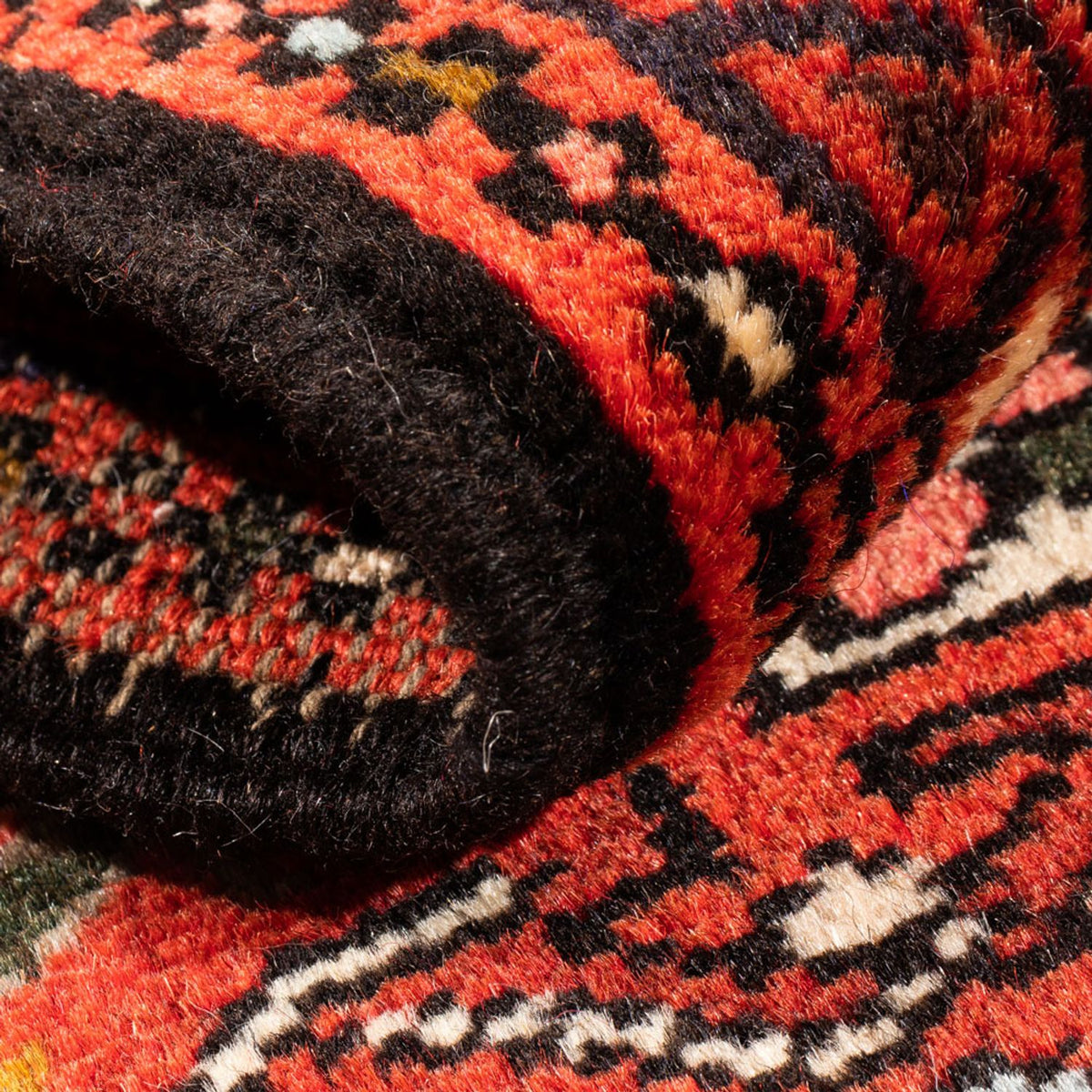 Perski dywan - Nomadyczny - 95 x 60 cm - czerwony