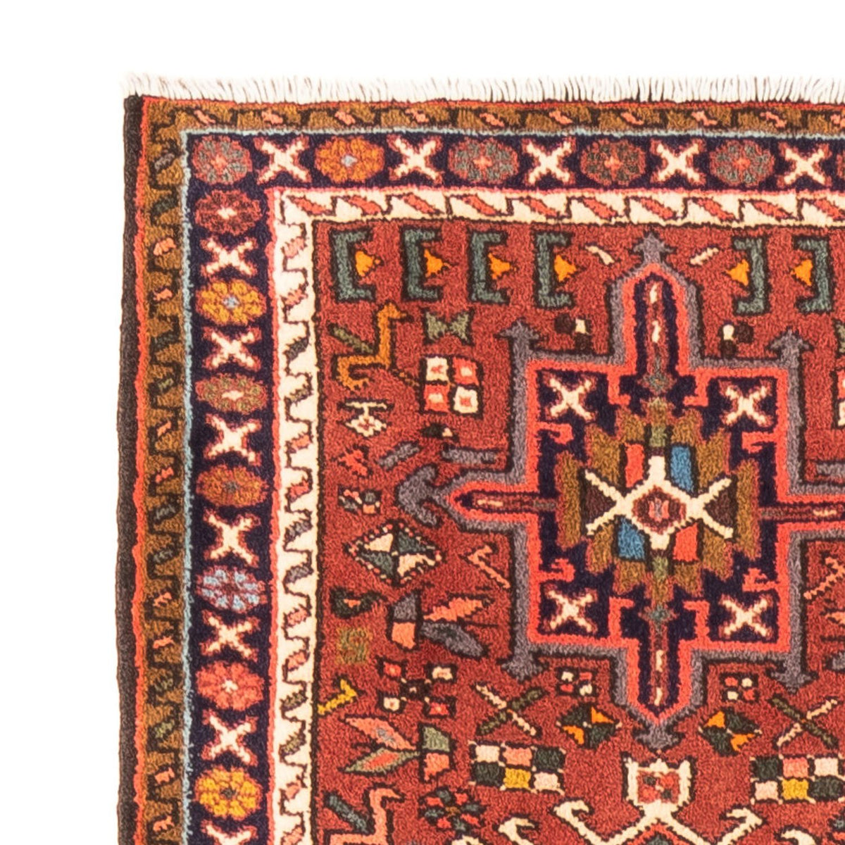 Biegacz Perski dywan - Nomadyczny - 280 x 72 cm - czerwony