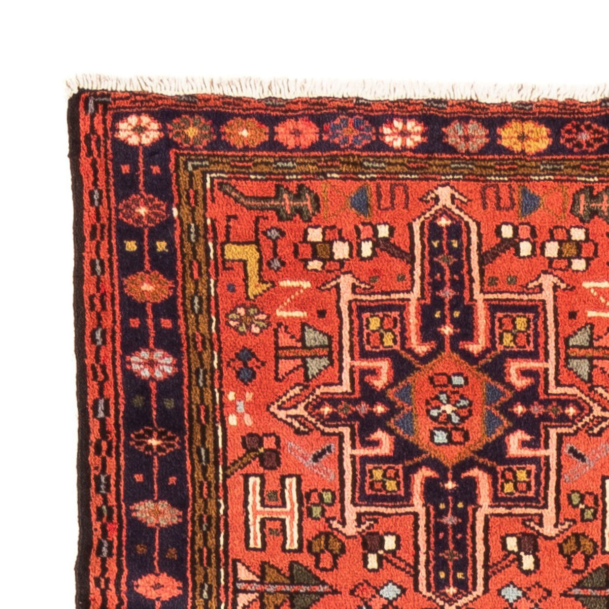 Biegacz Perski dywan - Nomadyczny - 277 x 70 cm - czerwony