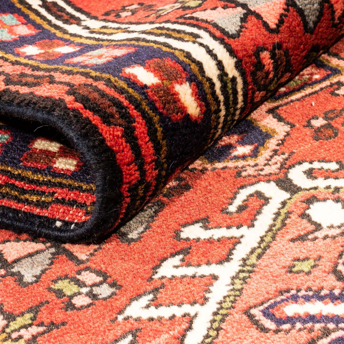 Biegacz Perski dywan - Nomadyczny - 202 x 70 cm - czerwony