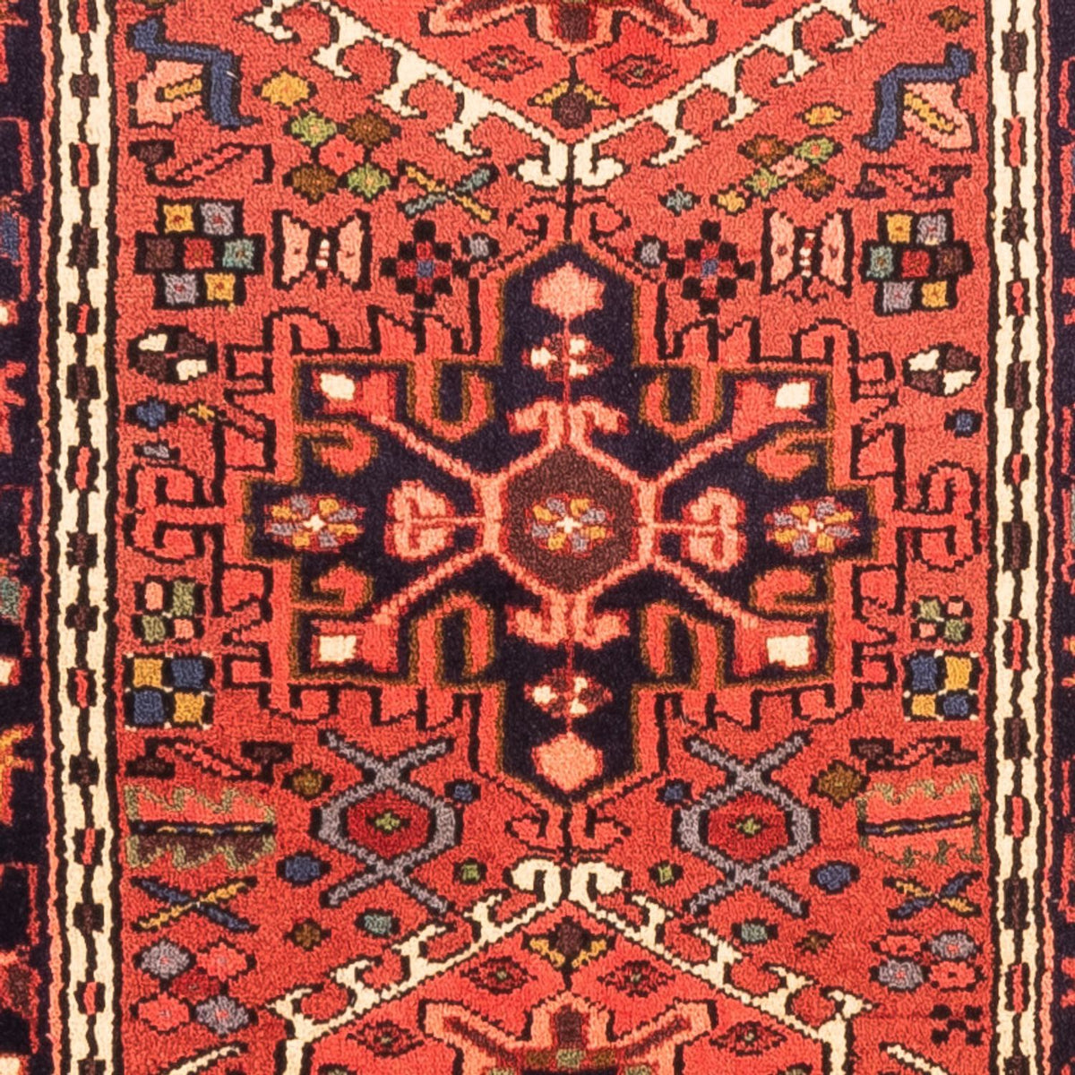 Biegacz Perski dywan - Nomadyczny - 300 x 70 cm - czerwony