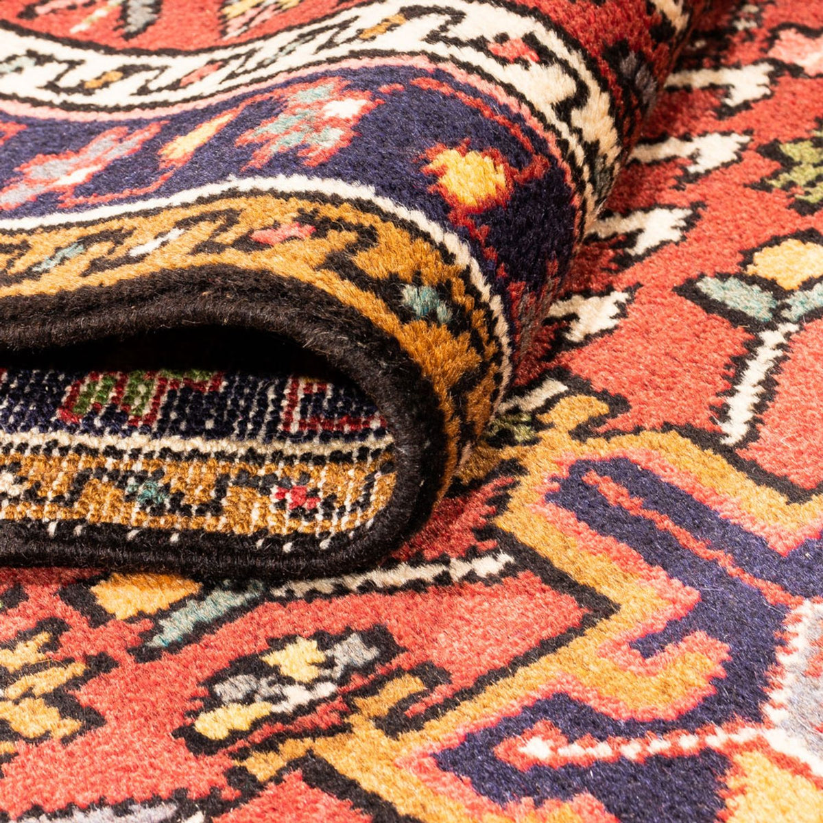 Biegacz Perski dywan - Nomadyczny - 288 x 70 cm - czerwony