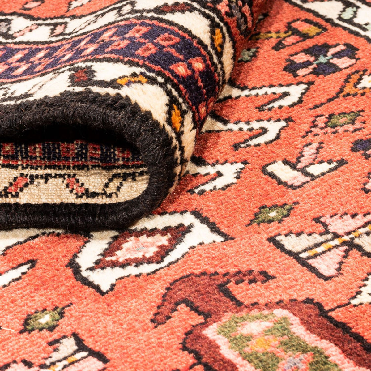 Biegacz Perski dywan - Nomadyczny - 303 x 70 cm - czerwony