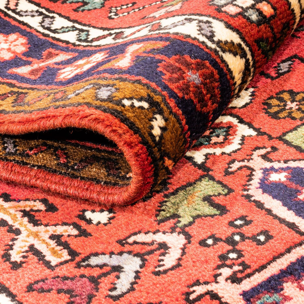 Biegacz Perski dywan - Nomadyczny - 280 x 70 cm - czerwony