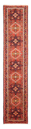 Qaraja Dywan 65x277cm - Dywan perski - Chodnik / Czerwony / 65 x 277 cm Chodnik