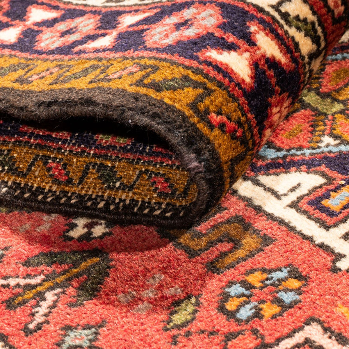 Biegacz Perski dywan - Nomadyczny - 285 x 72 cm - czerwony