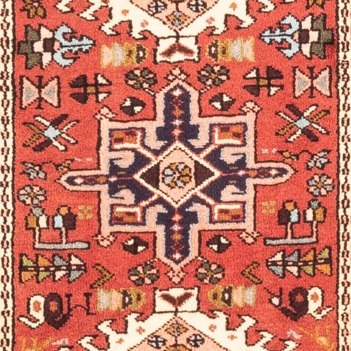 Biegacz Perski dywan - Nomadyczny - 305 x 70 cm - czerwony