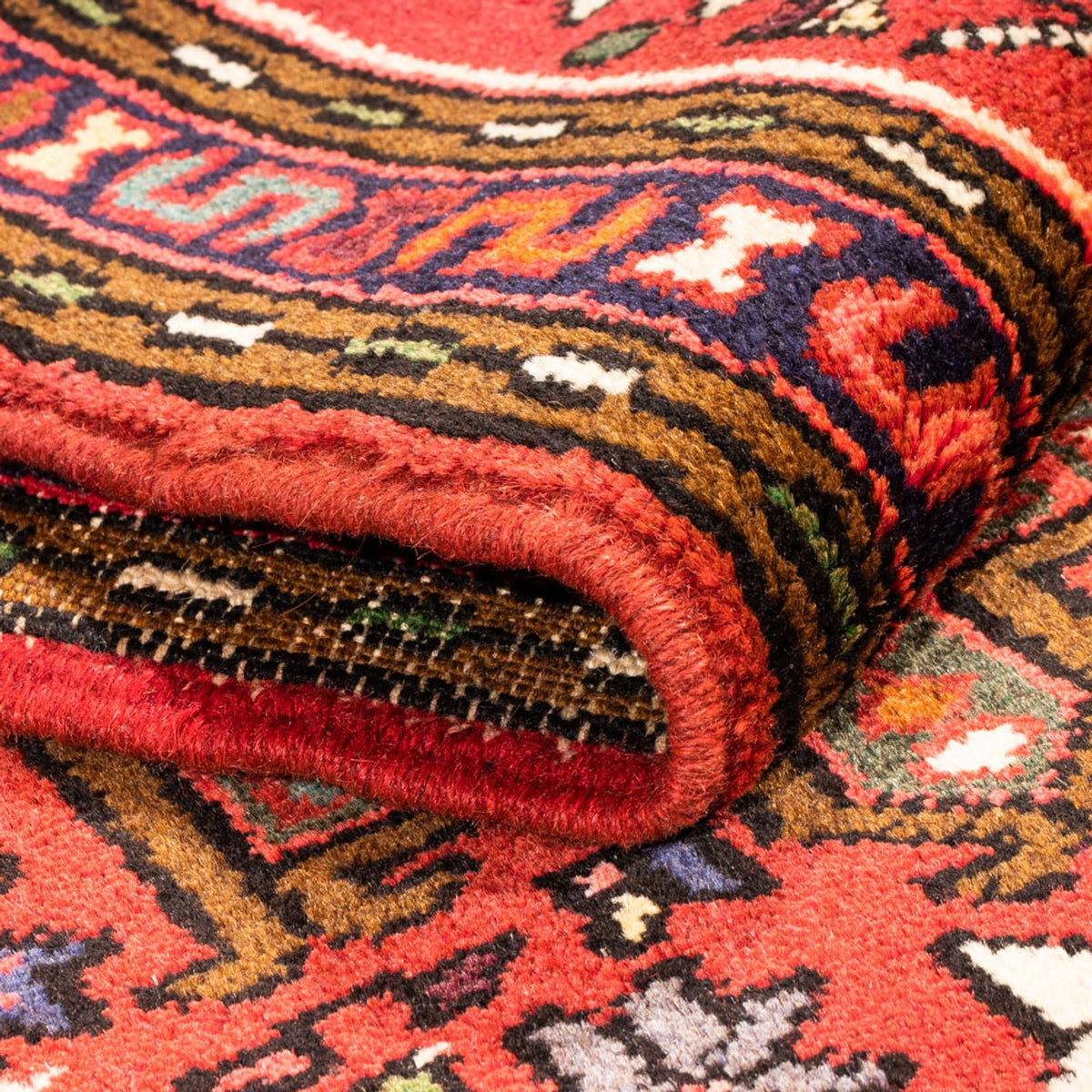 Biegacz Perski dywan - Nomadyczny - 278 x 67 cm - czerwony