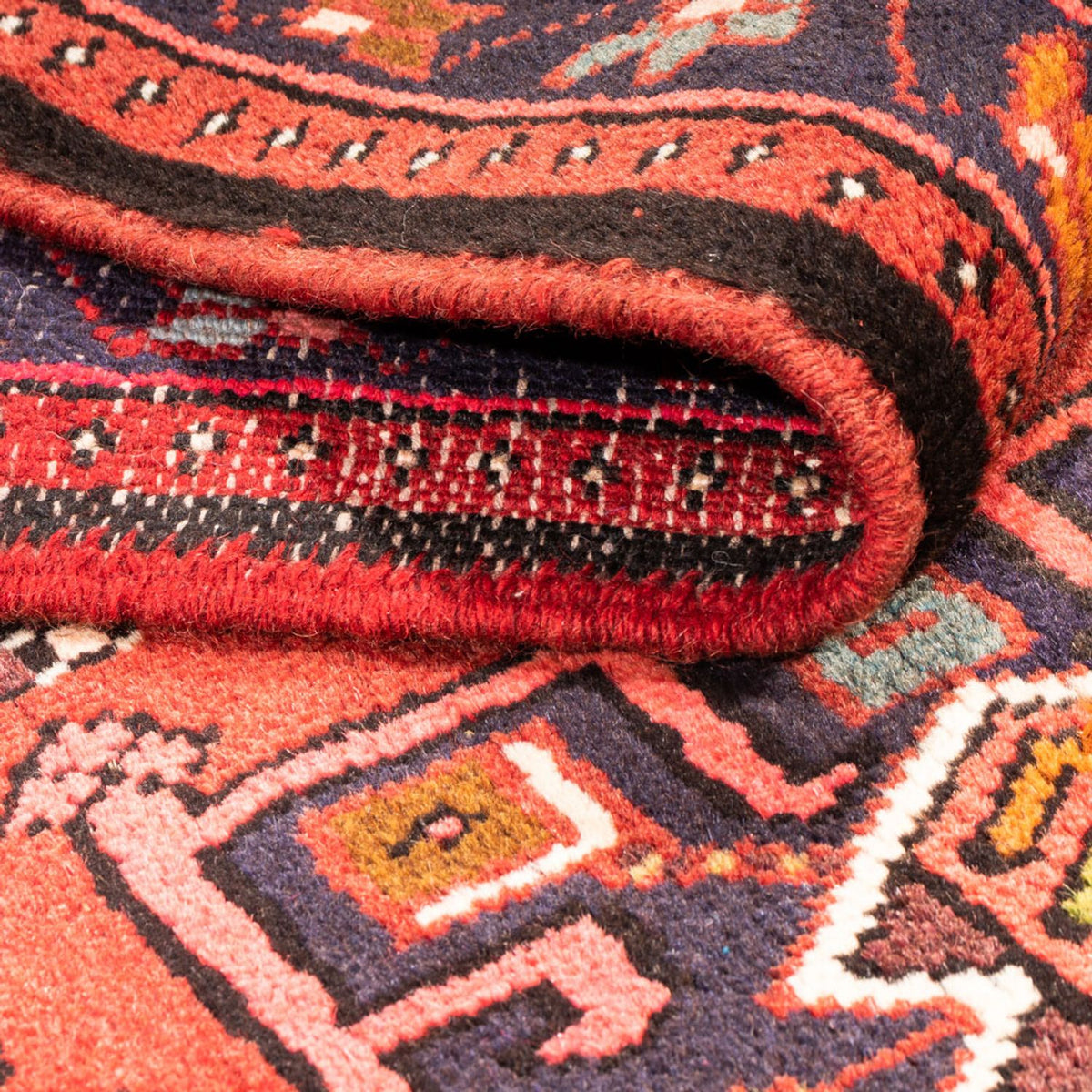 Biegacz Perski dywan - Nomadyczny - 286 x 70 cm - czerwony