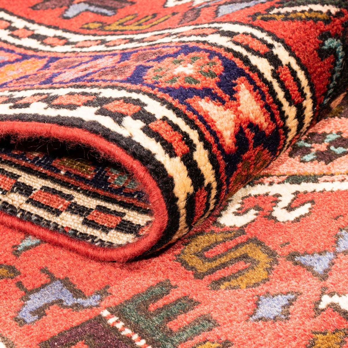 Läufer Perser - Nomadic - 284 x 69 cm - rot