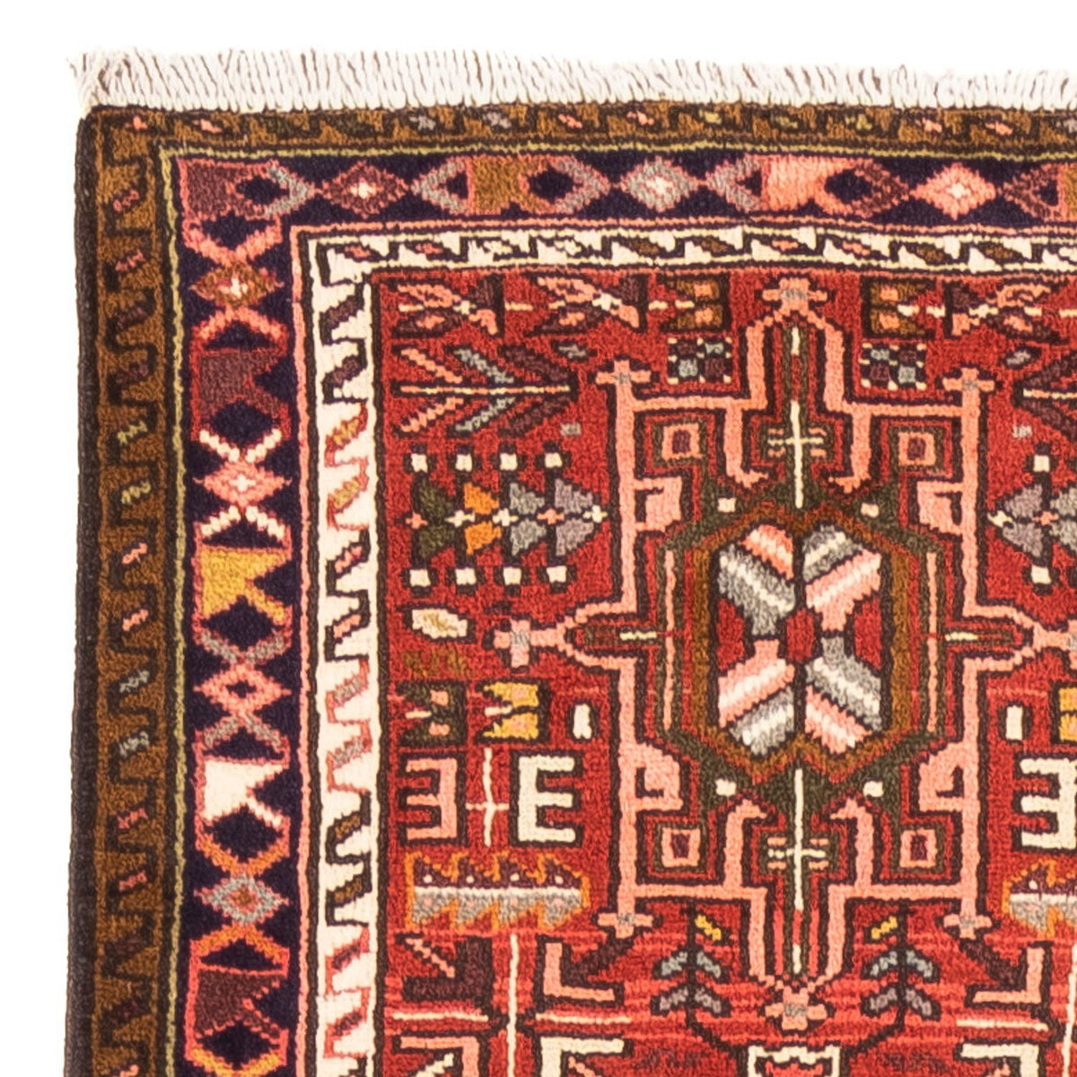 Biegacz Perski dywan - Nomadyczny - 282 x 70 cm - czerwony