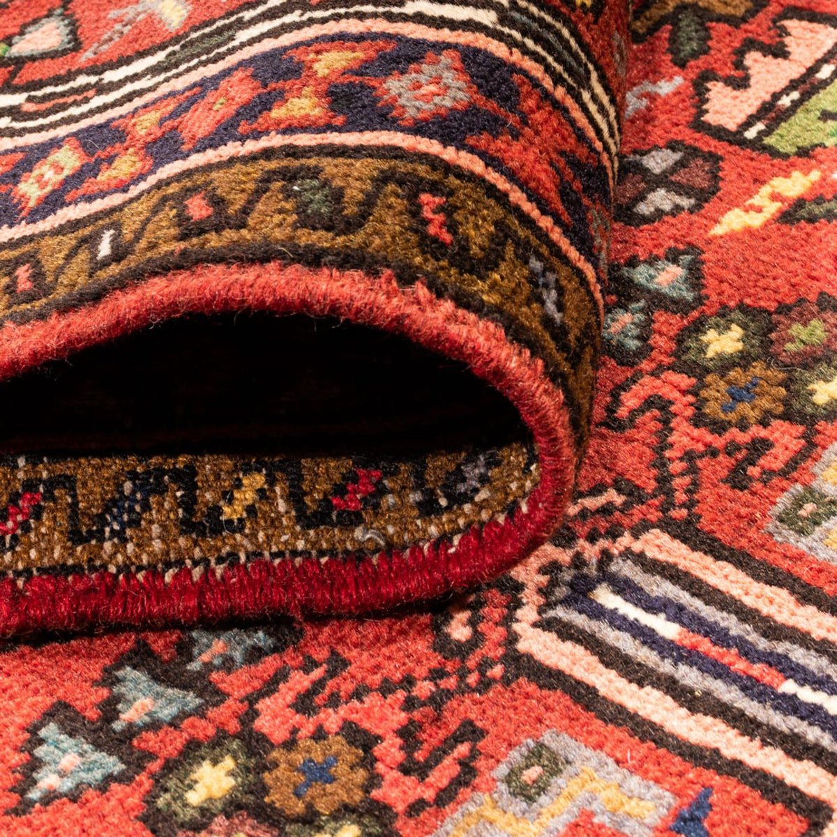 Läufer Perser - Nomadic - 380 x 74 cm - rot