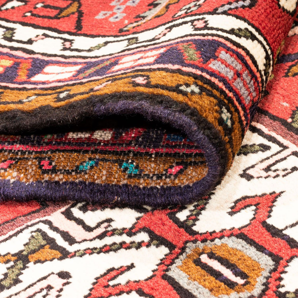 Biegacz Perski dywan - Nomadyczny - 390 x 70 cm - czerwony