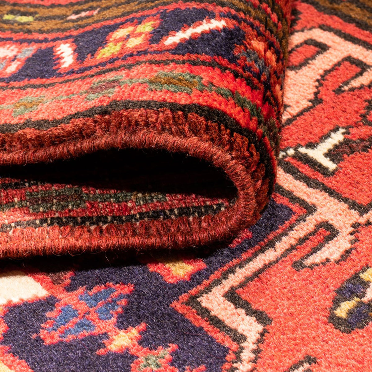 Biegacz Perski dywan - Nomadyczny - 280 x 70 cm - czerwony