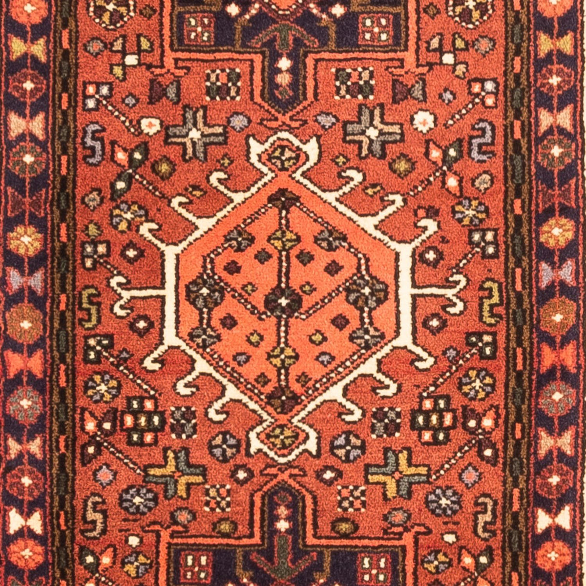 Läufer Perser - Nomadic - 282 x 68 cm - dunkelblau