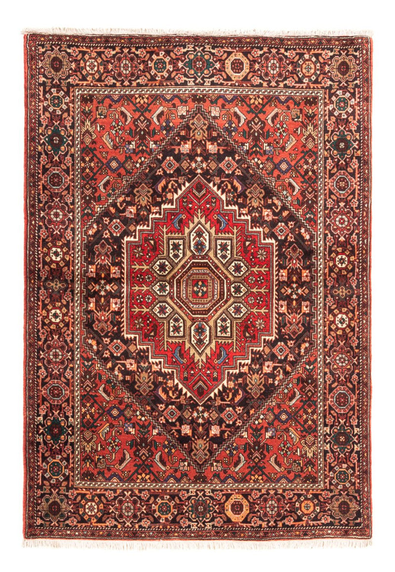 Perserteppich - Nomadic - 140 x 102 cm - dunkelblau