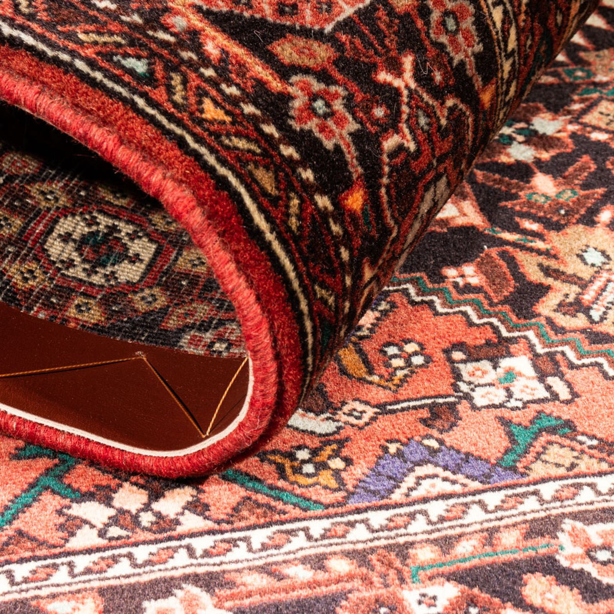 Perserteppich - Nomadic - 140 x 102 cm - dunkelblau