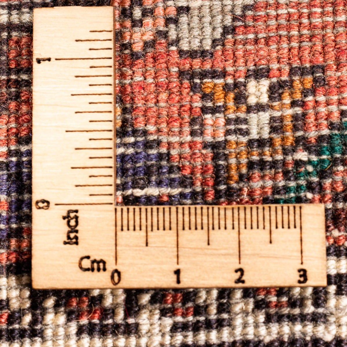 Perserteppich - Nomadic - 140 x 102 cm - dunkelblau