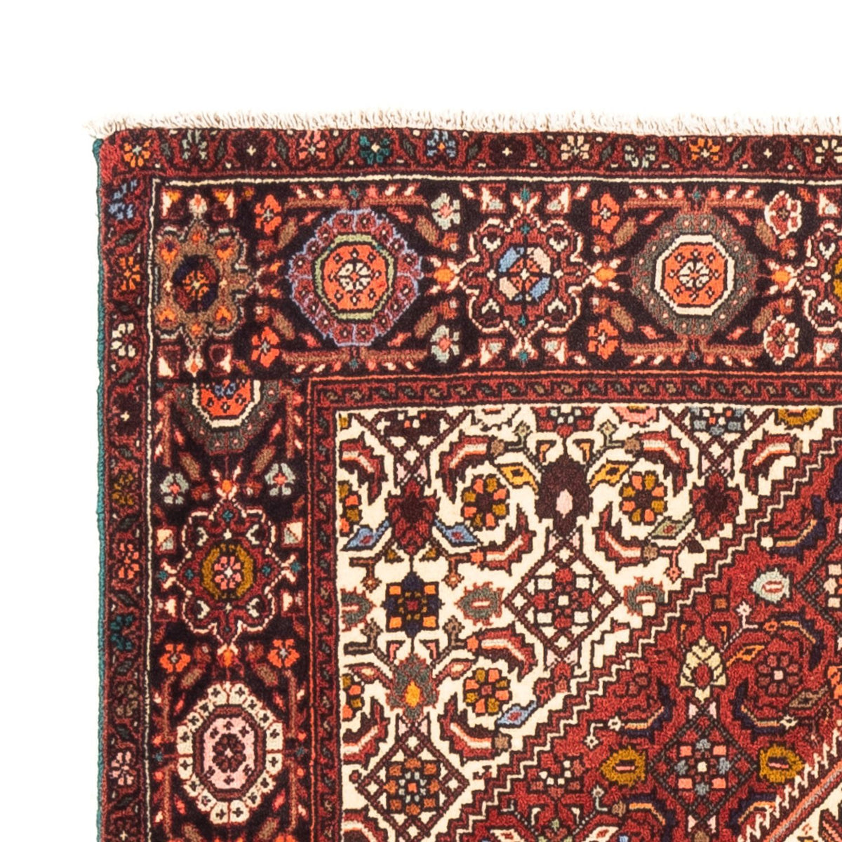 Perserteppich - Nomadic - 145 x 102 cm - rot