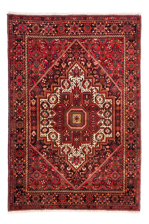 Gabbeh Teppich - Loribaft Perser - 157 x 100 cm - rot