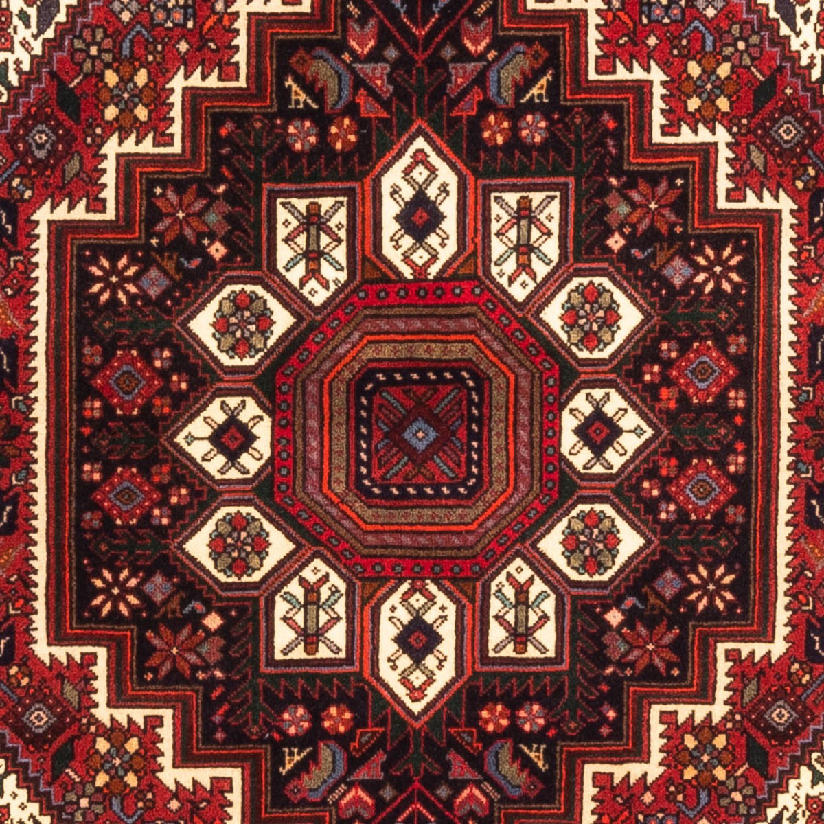 Perserteppich - Nomadic - 153 x 103 cm - creme