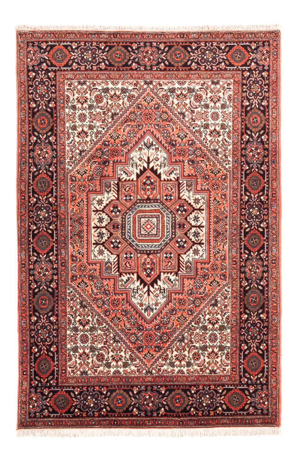 Perserteppich - Nomadic - 155 x 106 cm - rot