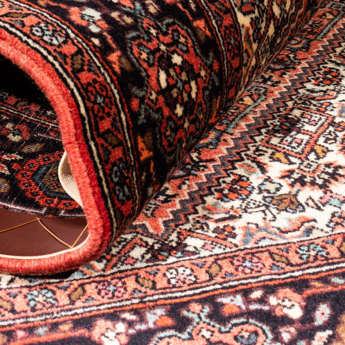 Perserteppich - Nomadic - 155 x 106 cm - rot