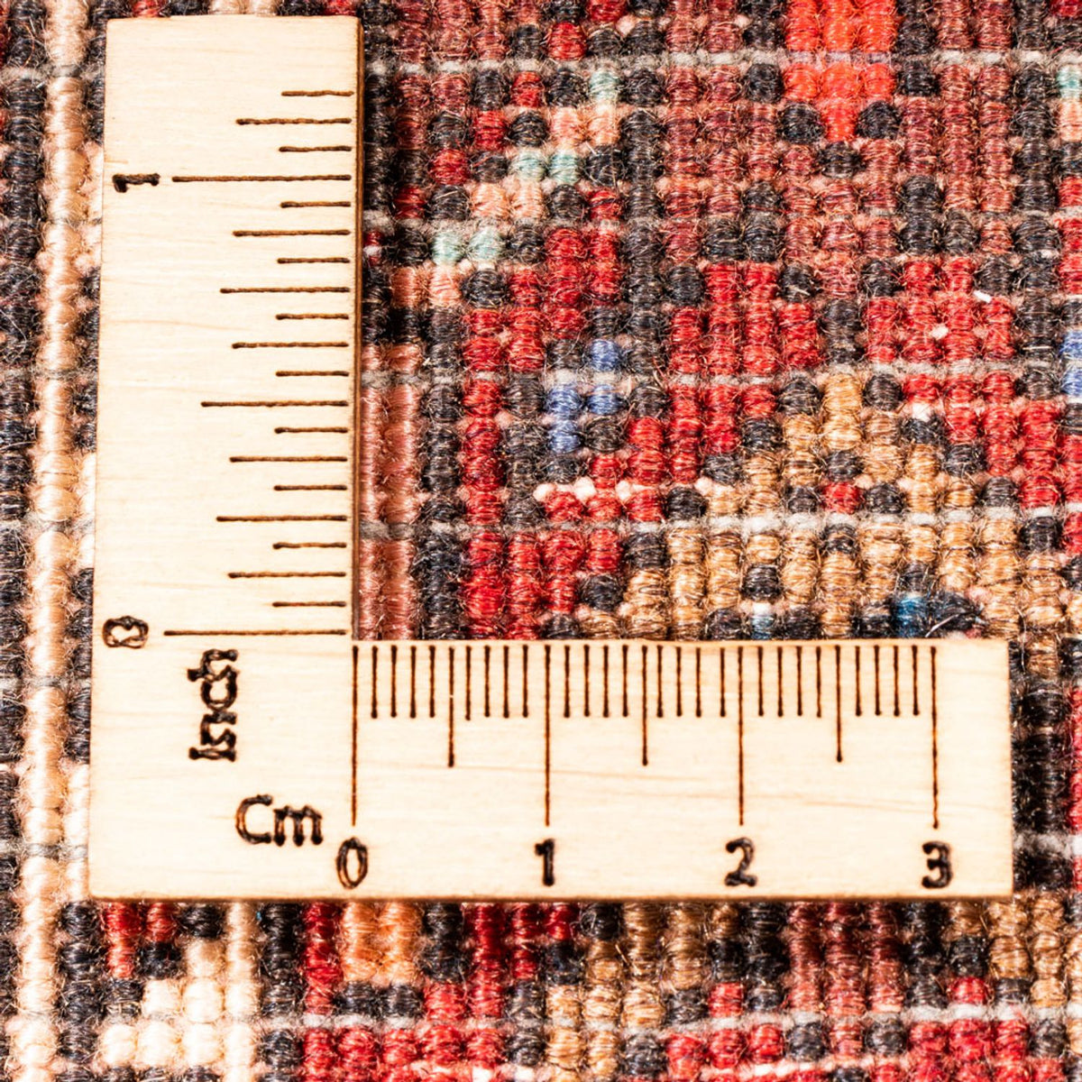 Perserteppich - Nomadic - 153 x 101 cm - dunkelrot