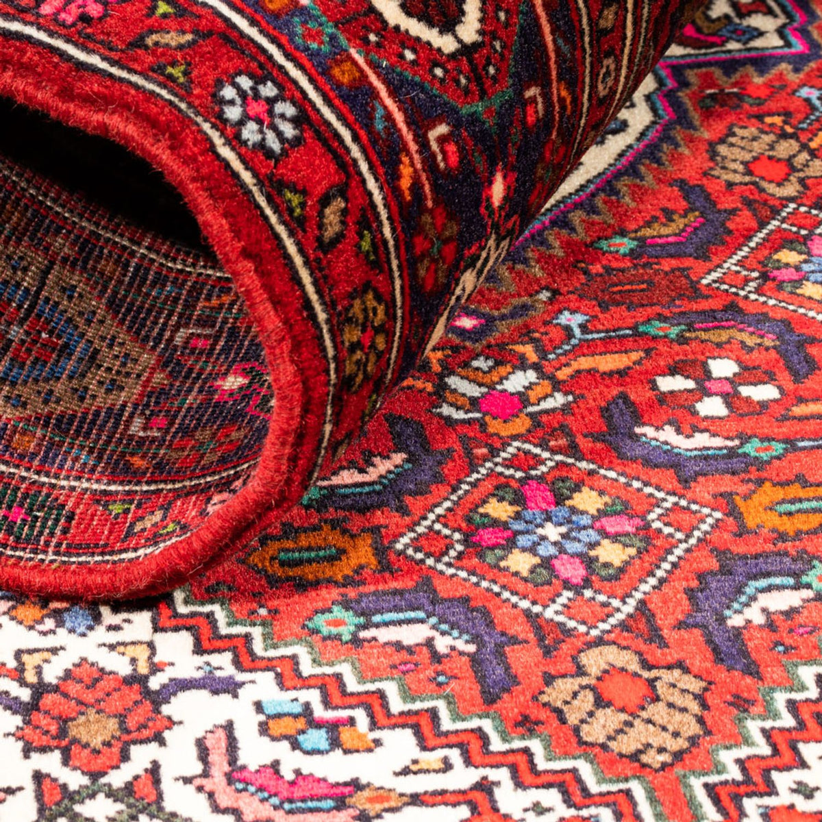 Perski dywan - Nomadyczny - 156 x 108 cm - czerwony