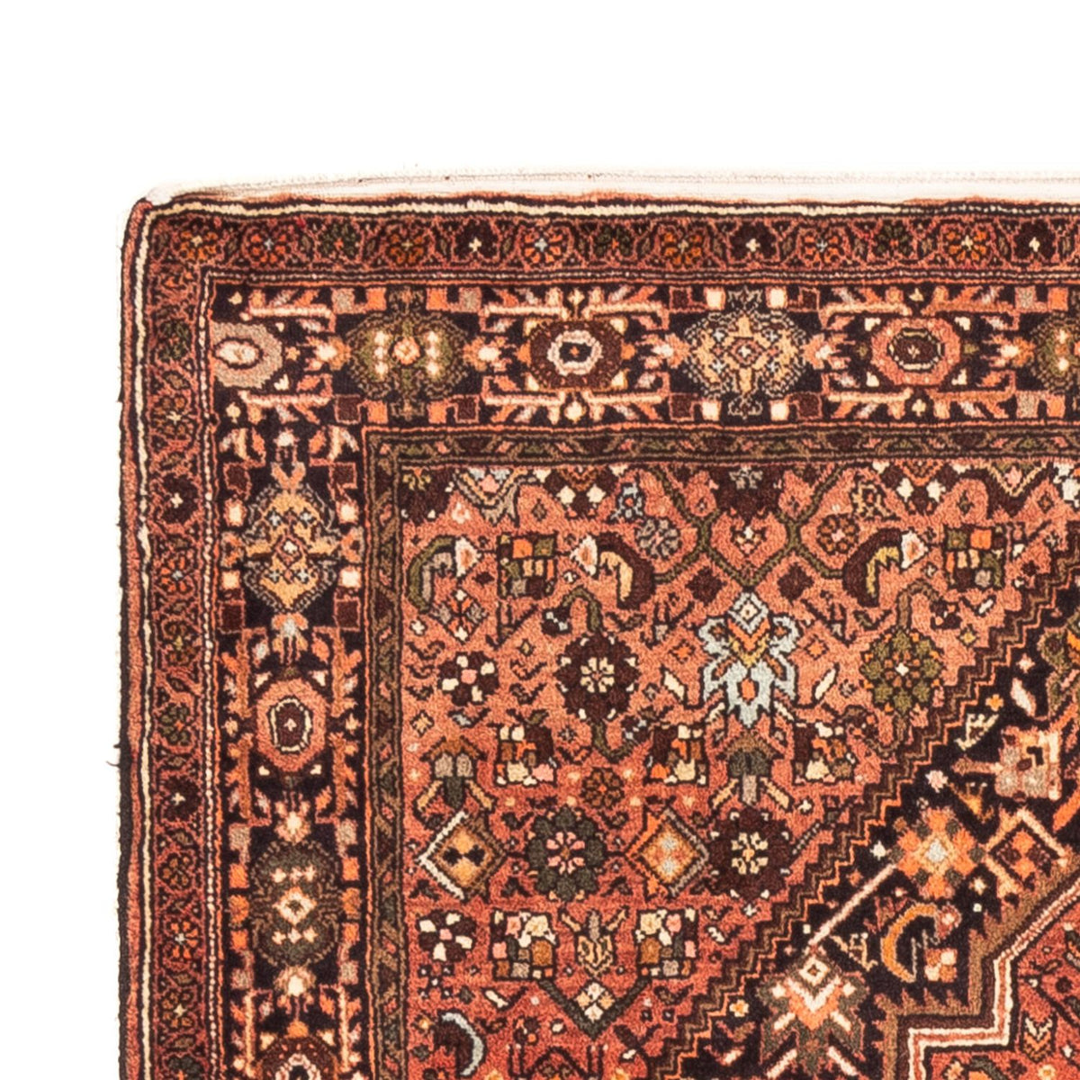 Perserteppich - Nomadic - 155 x 109 cm - rot