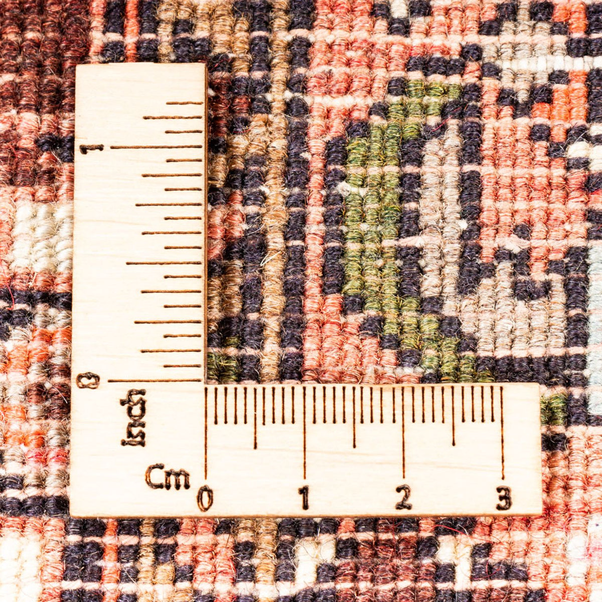 Perserteppich - Nomadic - 155 x 109 cm - rot