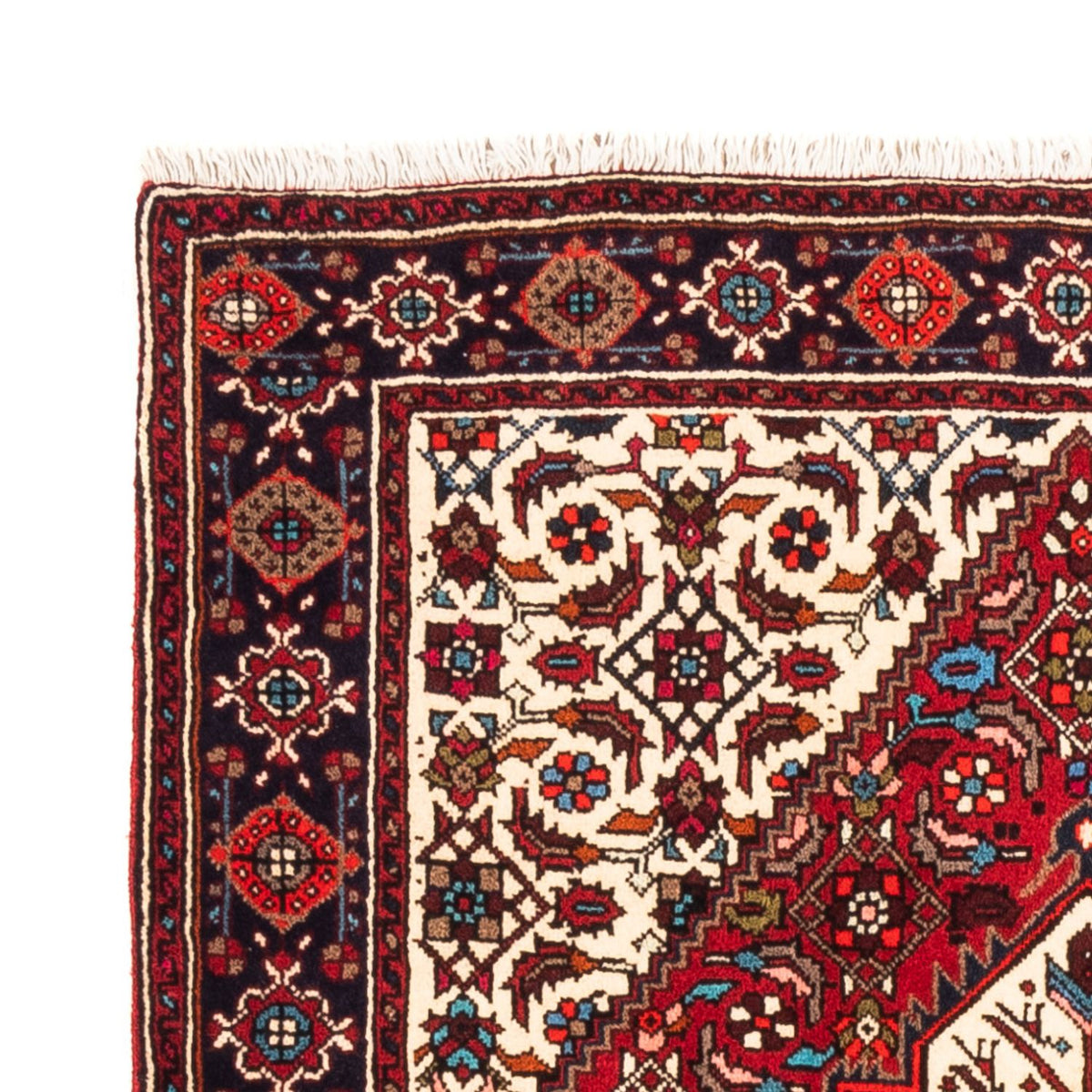 Perserteppich - Nomadic - 156 x 107 cm - rot